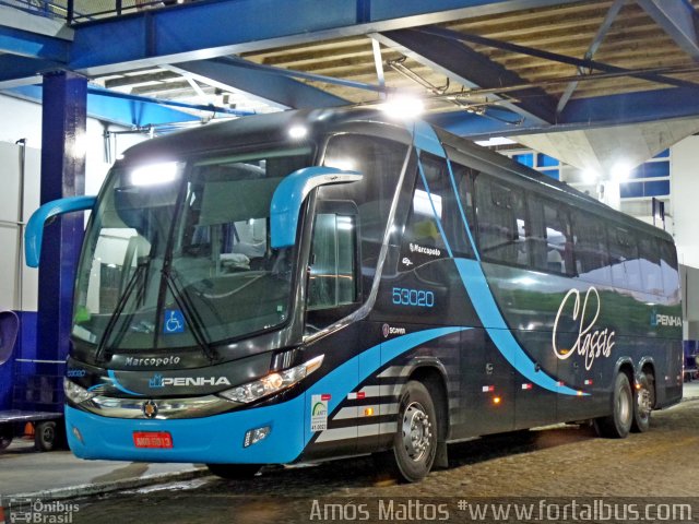 Empresa de Ônibus Nossa Senhora da Penha 53020 na cidade de Fortaleza, Ceará, Brasil, por Amós  Mattos. Número da foto: #3706947.