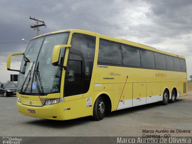 Viação Itapemirim 45501 na cidade de Cristalina, Goiás, Brasil, por Marco Aurélio de Oliveira. Número da foto: #3706567.