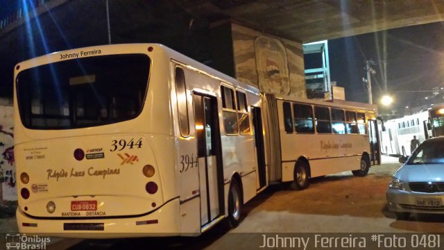 Rápido Campinas 3944 na cidade de Franco da Rocha, São Paulo, Brasil, por Johnny Ferreira. Número da foto: #3705280.