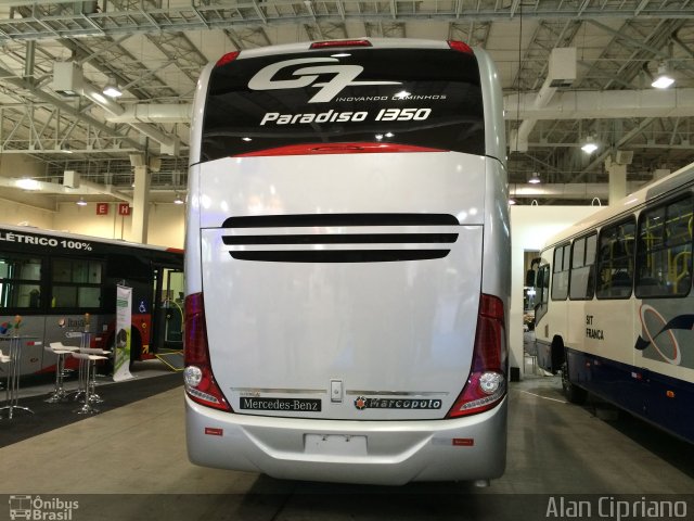 Marcopolo PARADISO G7 1350 na cidade de São Paulo, São Paulo, Brasil, por Alan Cipriano. Número da foto: #3705133.