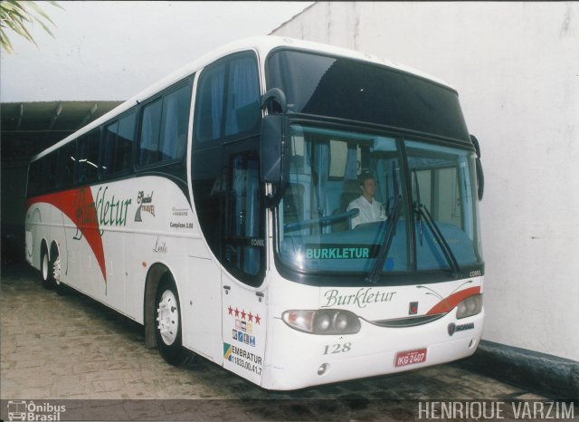 Burkletur - Burkle Turismo 128 na cidade de Pelotas, Rio Grande do Sul, Brasil, por Henrique  Varzim. Número da foto: #3706890.