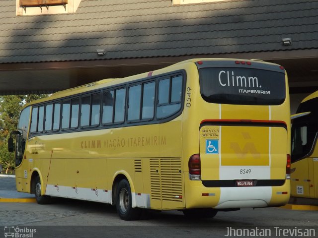 Viação Itapemirim 8549 na cidade de Queluz, São Paulo, Brasil, por Jhonatan Diego da Silva Trevisan. Número da foto: #3706504.