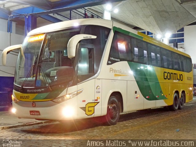 Empresa Gontijo de Transportes 18220 na cidade de Fortaleza, Ceará, Brasil, por Amós  Mattos. Número da foto: #3709009.