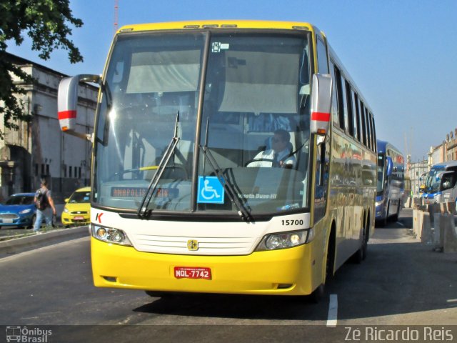 Kaissara - Viação Caiçara 15700 na cidade de Rio de Janeiro, Rio de Janeiro, Brasil, por Zé Ricardo Reis. ID da foto: 3707654.