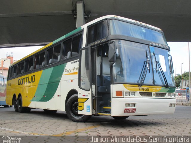 Empresa Gontijo de Transportes 11465 na cidade de Belo Horizonte, Minas Gerais, Brasil, por Junior Almeida. Número da foto: #3707953.