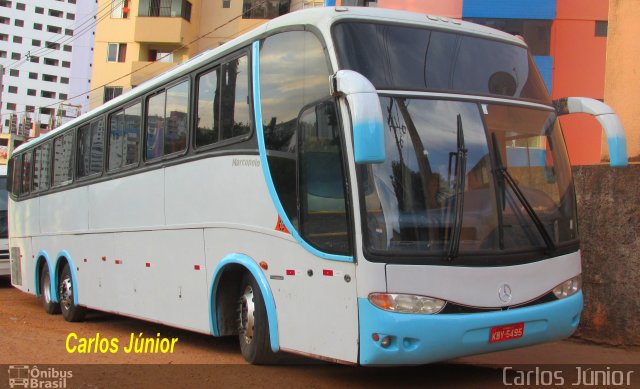 COOTRANSGO - Cooperativa de Transporte de Goiás 5495 na cidade de Caldas Novas, Goiás, Brasil, por Carlos Júnior. Número da foto: #3708706.