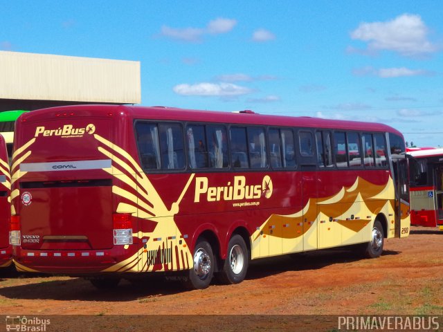 PerúBus 290 na cidade de Erechim, Rio Grande do Sul, Brasil, por Alexandre Rodrigo. Número da foto: #3708413.
