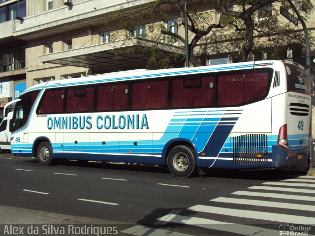 Ómnibus Colonia 49 na cidade de , por Alex da Silva Rodrigues. Número da foto: #3708955.