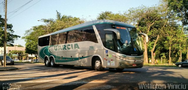 Viação Garcia 7906 na cidade de Umuarama, Paraná, Brasil, por Welligton Vinícius. Número da foto: #3708012.