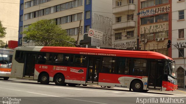 Himalaia Transportes > Ambiental Transportes Urbanos 4 1590 na cidade de São Paulo, São Paulo, Brasil, por Asprilla Matheus. Número da foto: #3710697.