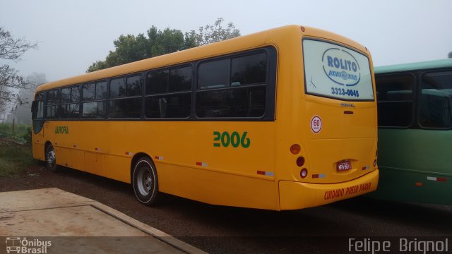 Aurora Tur - Aurora Transportes e Turismo 2006 na cidade de São José do Cedro, Santa Catarina, Brasil, por Felipe  Brignol. Número da foto: #3710870.