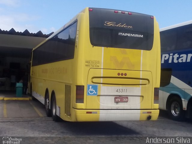 Viação Itapemirim 45311 na cidade de Viana, Espírito Santo, Brasil, por Anderson Silva. Número da foto: #3710817.