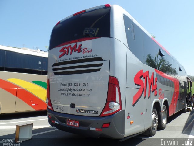 Style Bus 4900 na cidade de Aparecida, São Paulo, Brasil, por Erwin  Luiz. Número da foto: #3710088.