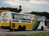 Empresa Gontijo de Transportes 12480 na cidade de Almenara, Minas Gerais, Brasil, por Sérgio Augusto Braga Canuto. Número da foto: #:id.