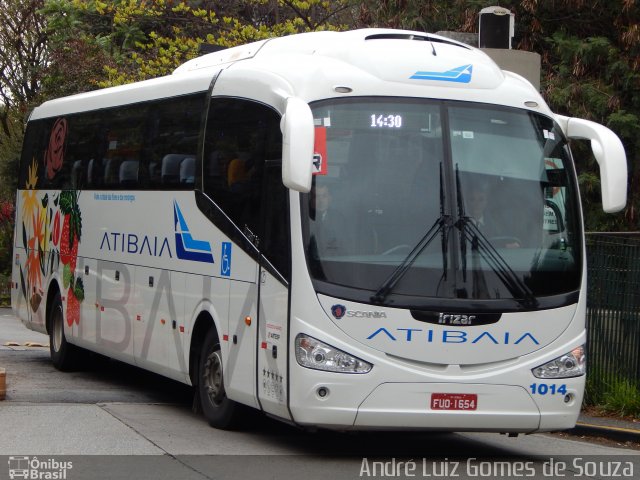 Viação Atibaia São Paulo 1014 na cidade de São Paulo, São Paulo, Brasil, por André Luiz Gomes de Souza. ID da foto: 3712917.