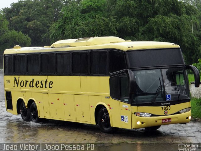 Viação Nordeste 7050 na cidade de João Pessoa, Paraíba, Brasil, por João Victor. Número da foto: #3711705.