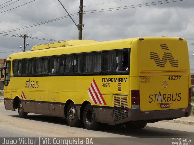 Viação Itapemirim 40277 na cidade de Vitória da Conquista, Bahia, Brasil, por João Victor. ID da foto: 3711728.