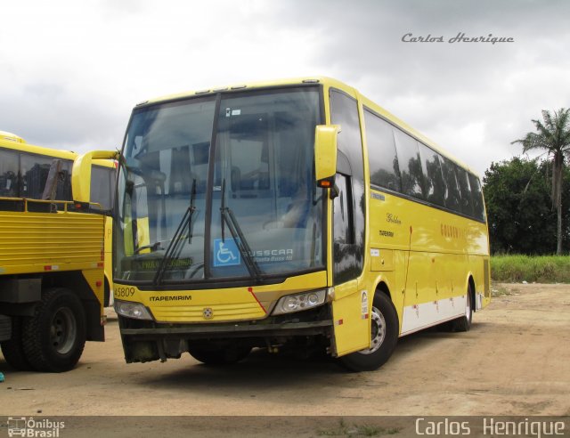 Viação Itapemirim 45809 na cidade de Feira de Santana, Bahia, Brasil, por Carlos  Henrique. Número da foto: #3715306.