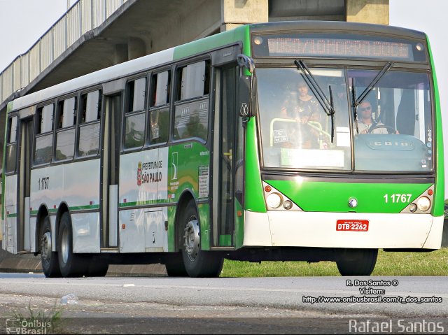 Viação Santa Brígida 1 1767 na cidade de São Paulo, São Paulo, Brasil, por Rafael Santos. ID da foto: 3715299.