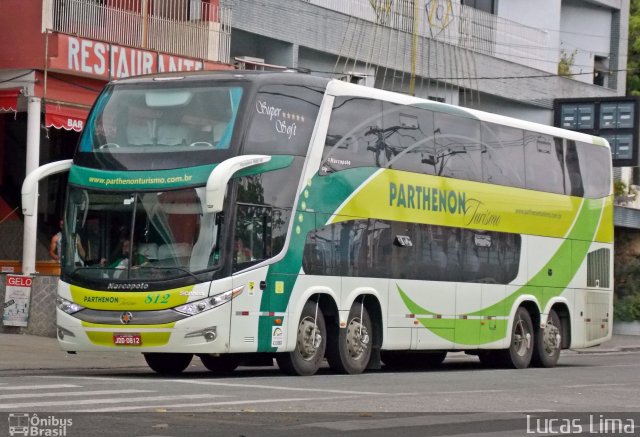 Parthenon Turismo 812 na cidade de Aparecida, São Paulo, Brasil, por Lucas Lima. Número da foto: #3714484.