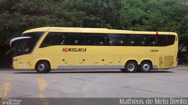 Kaissara - Viação Caiçara 15040 na cidade de São Paulo, São Paulo, Brasil, por Matheus de Melo Bento. Número da foto: #3715803.