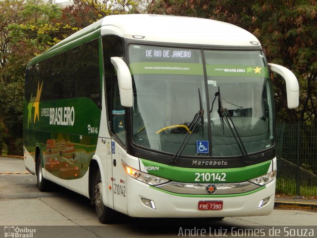 Expresso Brasileiro 210142 na cidade de São Paulo, São Paulo, Brasil, por André Luiz Gomes de Souza. ID da foto: 3715023.