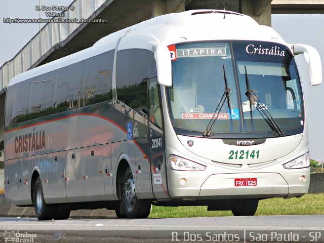 Expresso Cristália 212141 na cidade de São Paulo, São Paulo, Brasil, por Rafael Santos. ID da foto: 3715278.