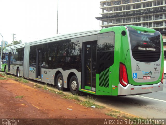 Viação Santa Brígida 1 1058 na cidade de São Paulo, São Paulo, Brasil, por Alex da Silva Rodrigues. ID da foto: 3715623.