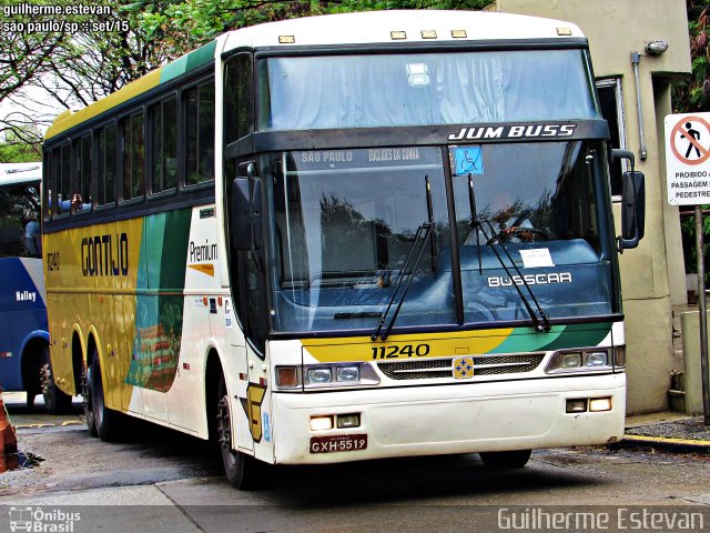Empresa Gontijo de Transportes 11240 na cidade de São Paulo, São Paulo, Brasil, por Guilherme Estevan. Número da foto: #3678674.