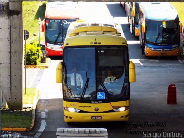 Viação Itapemirim 5083 na cidade de Campinas, São Paulo, Brasil, por Sérgio de Sousa Elias. ID da foto: 3677513.