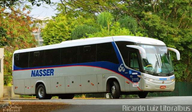 Viação Nasser 211115 na cidade de São Paulo, São Paulo, Brasil, por Ricardo Luiz. Número da foto: #3676843.