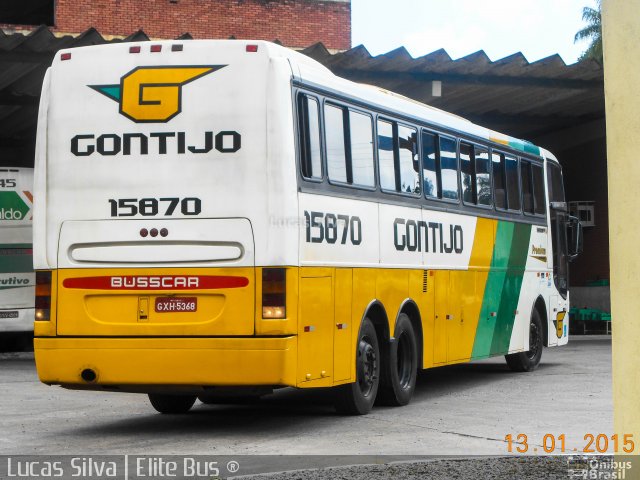 Empresa Gontijo de Transportes 15870 na cidade de Recife, Pernambuco, Brasil, por Lucas Silva. ID da foto: 3678783.