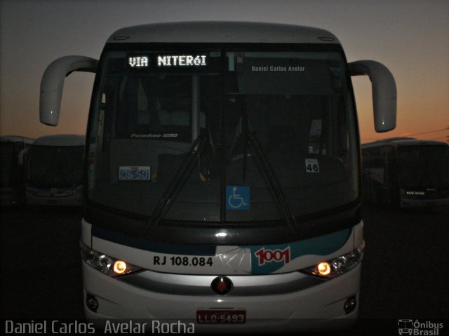 Auto Viação 1001 RJ 108.084 na cidade de Rio de Janeiro, Rio de Janeiro, Brasil, por Daniel Carlos  Avelar Rocha. Número da foto: #3678701.