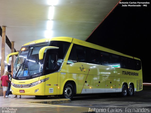 Viação Itapemirim 60727 na cidade de João Monlevade, Minas Gerais, Brasil, por Antonio Carlos Fernandes. ID da foto: 3716720.