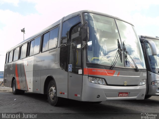 Empresa de Ônibus Pássaro Marron 90919 na cidade de Aparecida, São Paulo, Brasil, por Manoel Junior. ID da foto: 3716077.