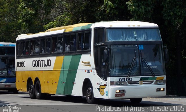 Empresa Gontijo de Transportes 11380 na cidade de São Paulo, São Paulo, Brasil, por Cristiano Soares da Silva. ID da foto: 3717131.