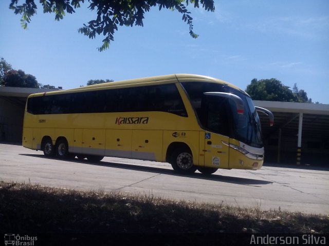 Kaissara - Viação Caiçara 15091 na cidade de Vitória, Espírito Santo, Brasil, por Anderson Silva. Número da foto: #3716078.