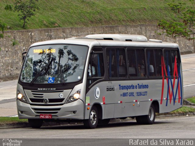 M&M Transporte e Turismo 0571 na cidade de Petrópolis, Rio de Janeiro, Brasil, por Rafael da Silva Xarão. Número da foto: #3717659.
