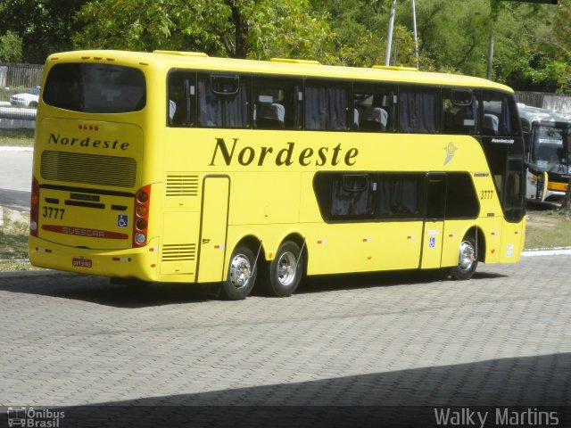 Viação Nordeste 3777 na cidade de João Pessoa, Paraíba, Brasil, por Walky Martins Nascimento. Número da foto: #3717186.