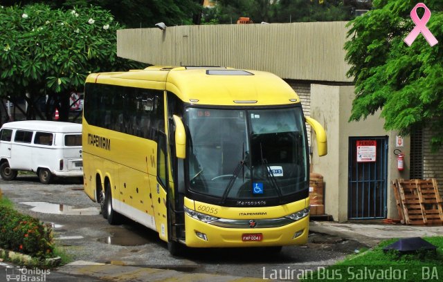 Viação Itapemirim 60055 na cidade de Salvador, Bahia, Brasil, por Mairan Santos. ID da foto: 3719160.