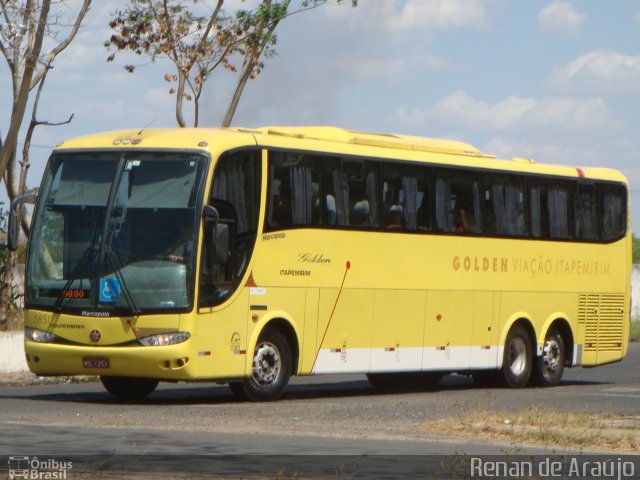 Viação Itapemirim 5851 na cidade de Teresina, Piauí, Brasil, por Renan de Araújo. ID da foto: 3719569.