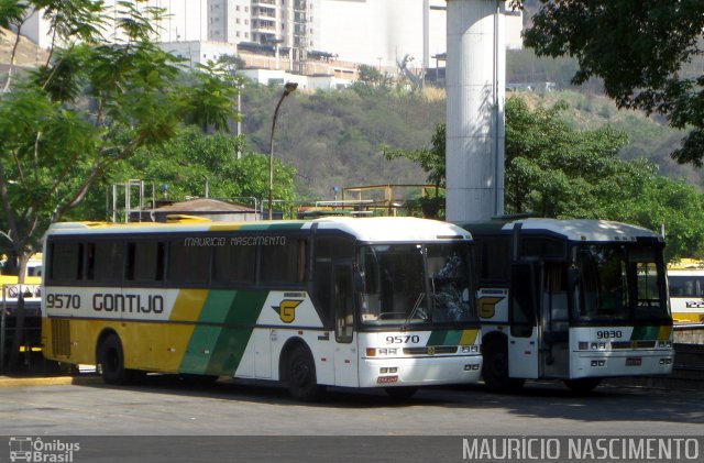 Empresa Gontijo de Transportes 9570 na cidade de Belo Horizonte, Minas Gerais, Brasil, por Maurício Nascimento. ID da foto: 3719866.