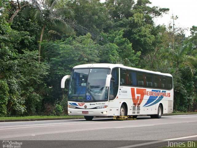 Viação Teresópolis RJ 203.060 na cidade de Guapimirim, Rio de Janeiro, Brasil, por Jones Bh. Número da foto: #3722089.