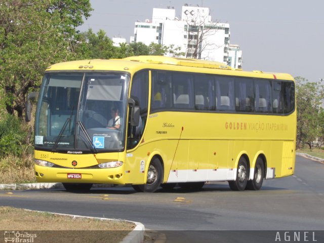 Viação Itapemirim 5561 na cidade de Brasília, Distrito Federal, Brasil, por Agnel Gomes. ID da foto: 3722183.