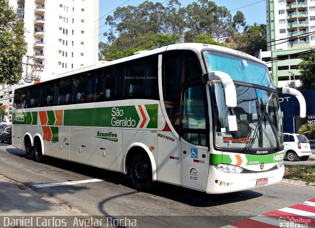 Cia. São Geraldo de Viação 14635 na cidade de Cachoeiro de Itapemirim, Espírito Santo, Brasil, por Daniel Carlos  Avelar Rocha. Número da foto: #3721635.