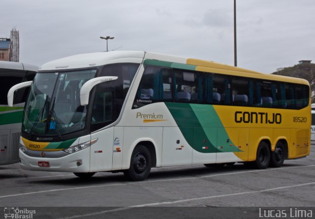 Empresa Gontijo de Transportes 18520 na cidade de Aparecida, São Paulo, Brasil, por Lucas Lima. Número da foto: #3721777.