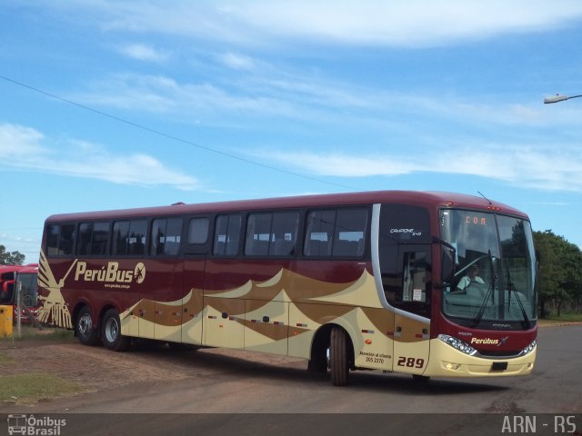 PerúBus 289 na cidade de Erechim, Rio Grande do Sul, Brasil, por Alexandre Rodrigo. Número da foto: #3721595.