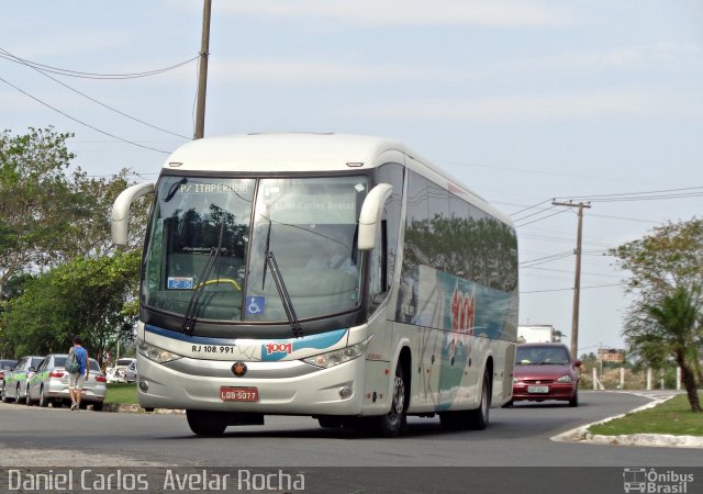 Auto Viação 1001 RJ 108.991 na cidade de Campos dos Goytacazes, Rio de Janeiro, Brasil, por Daniel Carlos  Avelar Rocha. Número da foto: #3722155.