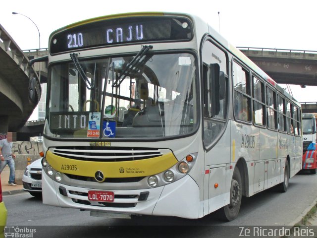 Empresa de Transportes Braso Lisboa A29035 na cidade de Rio de Janeiro, Rio de Janeiro, Brasil, por Zé Ricardo Reis. Número da foto: #3722643.
