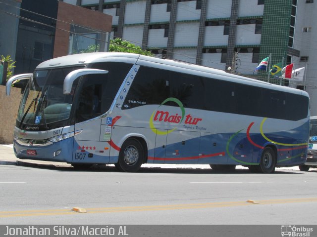 Mais Tur Turismo 1507 na cidade de Maceió, Alagoas, Brasil, por Jonathan Silva. ID da foto: 3723071.